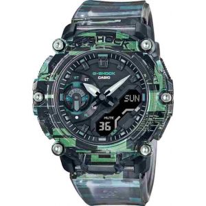 Часы наручные Casio G-Shock GA-2200NN-1ADR Black-Green