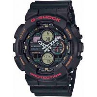 Часы наручные Casio G-Shock GA-140-1A4DR WR200 (20 atm) Black