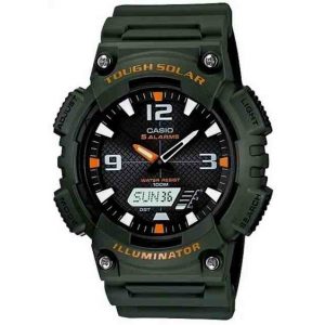 Часы наручные Casio AQ-S810W-3AVDF WR100 (10 atm) Green