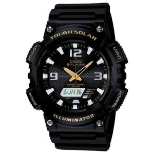 Часы наручные Casio AQ-S810W-1BVDF WR100 (10 atm) Black