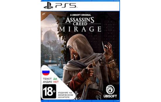 Assassin's Creed Mirage PS5, русские субтитры