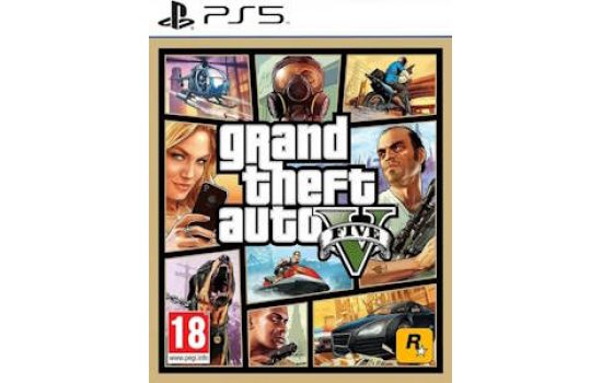 Grand Theft Auto 5 Five PS5, русские субтитры