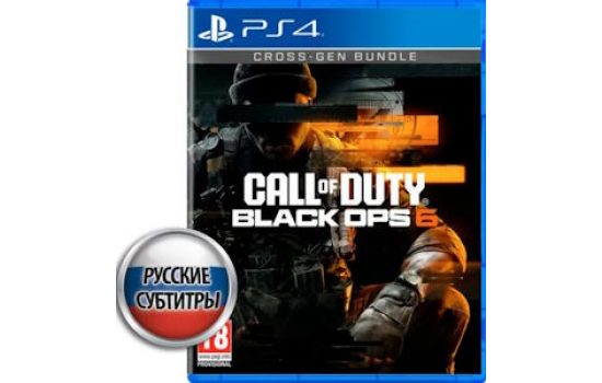 Call Of Duty Black Ops 6 PS4 руск.субтитры