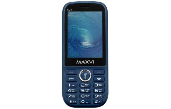 Телефон Maxvi K20 Blue