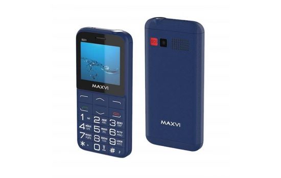 Телефон Maxvi B231 Blue