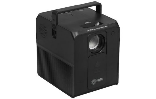 Проектор Cactus CS-PRC.04B.Full HD-A, LCD, Wi-Fi, черный