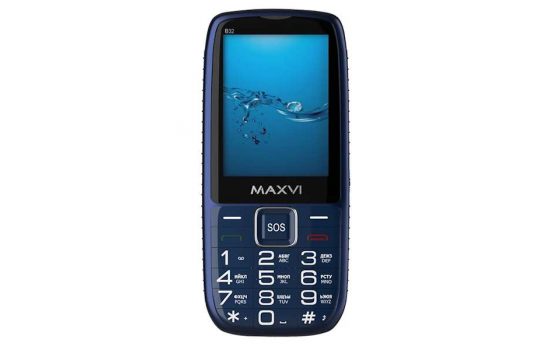 Телефон Maxvi B32 Blue