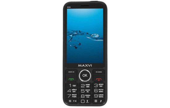 Телефон Maxvi B35 Black