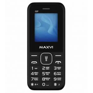 Телефон Maxvi C27 Black