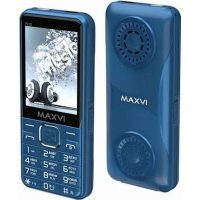 Телефон Maxvi P110 Black, Marengo