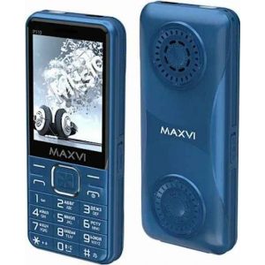 Телефон Maxvi P110 Black, Marengo