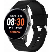 Смарт-часы GEOZON FLY G-SM16BLK измерение кислорода Black