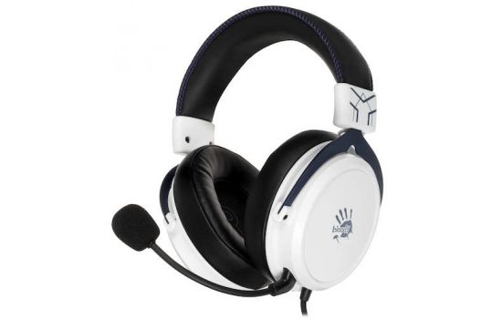 Игровая гарнитура A4TECH Bloody M590i 7,1,RGB, USB 1m White-Blue