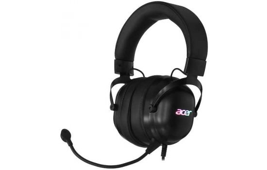 Игровая гарнитура ACER AHW122 7,1,RGB,USB 2.1m Black