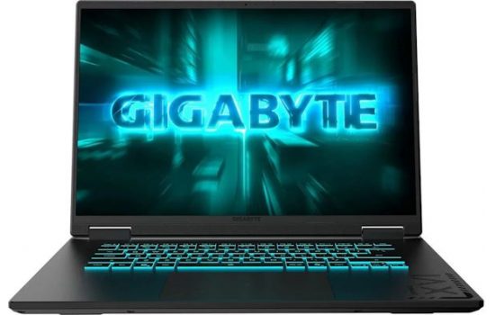 Ноутбук Gigabyte Gaming A16 Core i5 13420H 16Gb SSD512Gb NVIDIA GeForce RTX4050 6Gb 16" IPS FHD+ ) FreeDOS grey  