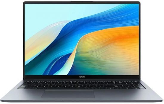 Ноутбук Huawei MateBook D16 MCLG-X,16",IPS,FHD,Core i5 13420H,8/512Gb,Intel UHD Graphics,DOS,(53014CNB) Gray Spase 