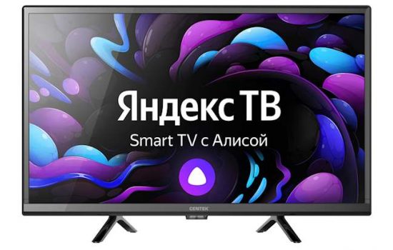 Телевизор Centek 24" CT-8724,HD,60Гц,1366х768,Smart TV,DVB-T2