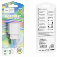 сзу Hoco C109A QC3 18W 1USB White