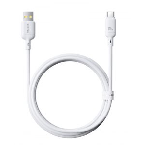 Кабель USB-Type-C Baseus Silky Series Fast Charging Cable 100W 1m Moon White Кабель USB-Type-C Baseus Silky Series Fast Charging Cable 100W 1m Moon White
