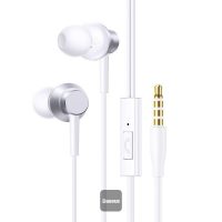 Наушники Baseus Encok HZ11 3.5mm Jack Wired Earphone, Universal Headset In-Ear Headphone With Mic
