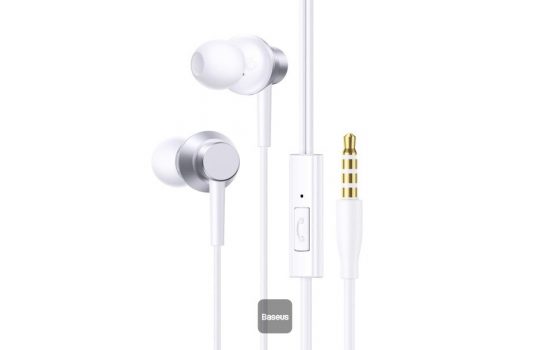 Наушники Baseus Encok HZ11 3.5mm Jack Wired Earphone, Universal Headset In-Ear Headphone With Mic