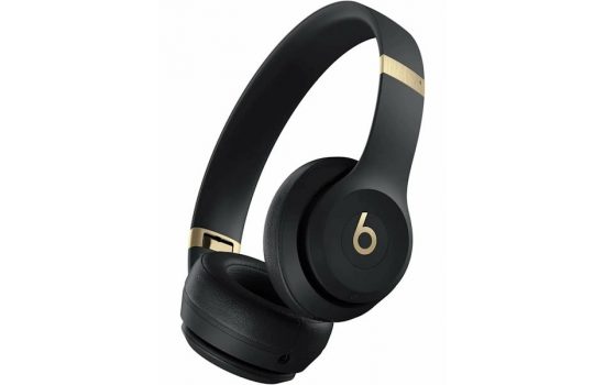 Наушники Beats Solo 4 Black-Gold беспроводные, мониторные