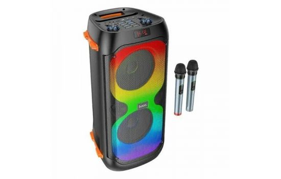 Портативная колонка Hoco BS53 USB,Bt,Караоке,пульт ДУ+микрофон