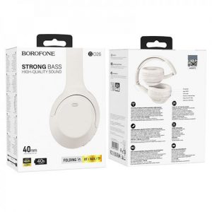 Беспроводные наушники Borofone B026 White Беспроводные наушники Borofone B026 White