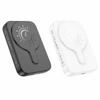 Power Bank Hoco J117A 10000mAh PD20W magnetic power White, Black Power Bank Hoco J117A 10000mAh PD20W magnetic power White, Black