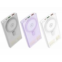 Power Bank Hoco Q22 10000mAh 22.5W+20W magnetic White, Grey, Rose Power Bank Hoco Q22 10000mAh 22.5W+20W magnetic White, Grey, Rose