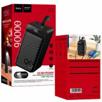 Внешний аккумулятор Hoco J123D 90000mAh 22.5W+PD20W Black Внешний аккумулятор Hoco J123D 90000mAh 22.5W+PD20W Black