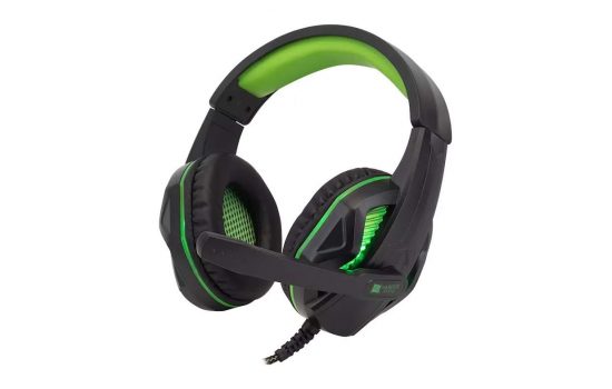 Игровая гарнитура Harper GHS-R100 Gaming Headset Mirro Black-Green