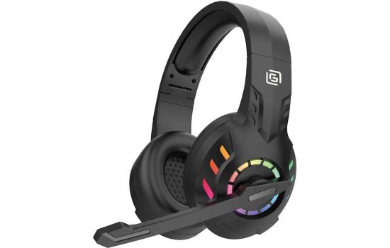 Наушники беспроводные с микрофоном Оклик HS-L420G BT Black