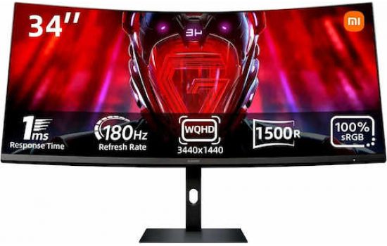 Монитор 34" Xiaomi Redmi Display G34WQ (180Hz) C34WQBA-RG