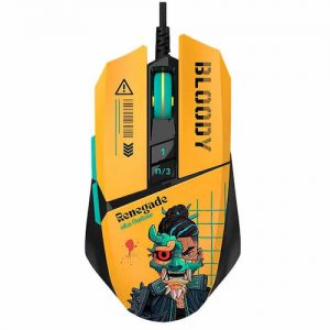 Мышь A4Tech Bloody W63 Max Renegade Yellow