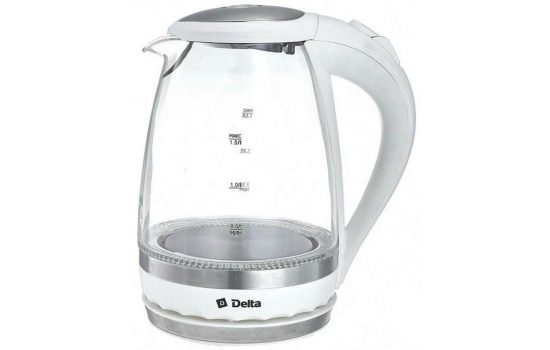 Электрочайник Delta DL-1202 White
