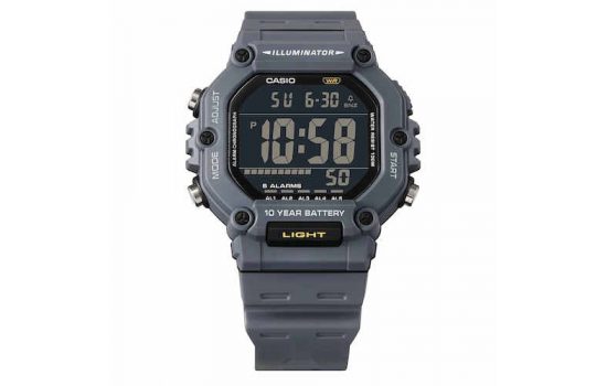 Часы наручные Casio AE-1600H-8BVD WR100 Grey