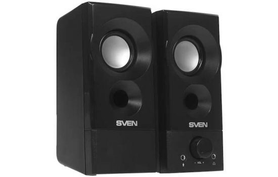 Колонки Sven 357 6W Black 
