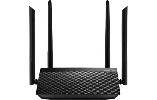 Wi-Fi роутер Asus RT-AC1200 Dual Band 300Mbps, 5dBi, 4 антены Black