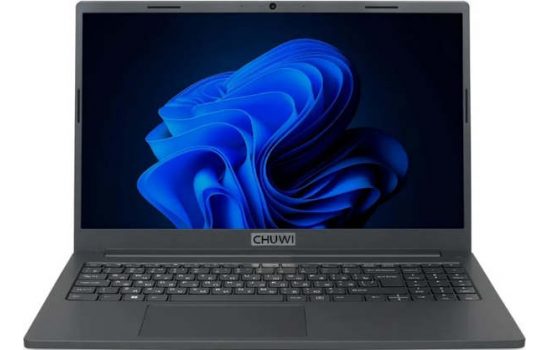 Ноутбук Chuwi CoreBook Max 15.6" FHD,Ryzen 5 7520U(2.8Ghz),16/512Gb,noDVD,AMD Radeon,Win11Pro (CWI628-571N5N1PDMRX) Grey