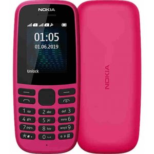 Мобильный телефон Nokia 105 DS, TA-1174, Pink