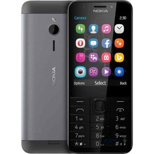 Телефон Nokia 230 RM-1172 Dual SIM Dark Silver