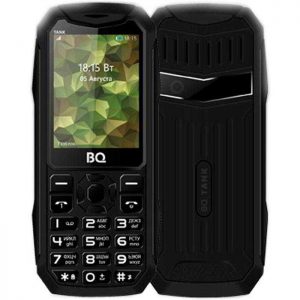 Телефон BQ BQ-2428 Tank 2.4" 2SIM, Fm, Black, Green, Blue