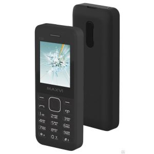 Телефон Maxvi C20 2Sim, 1.77" Black, Blue, Red, White (без сзу в комплекте)